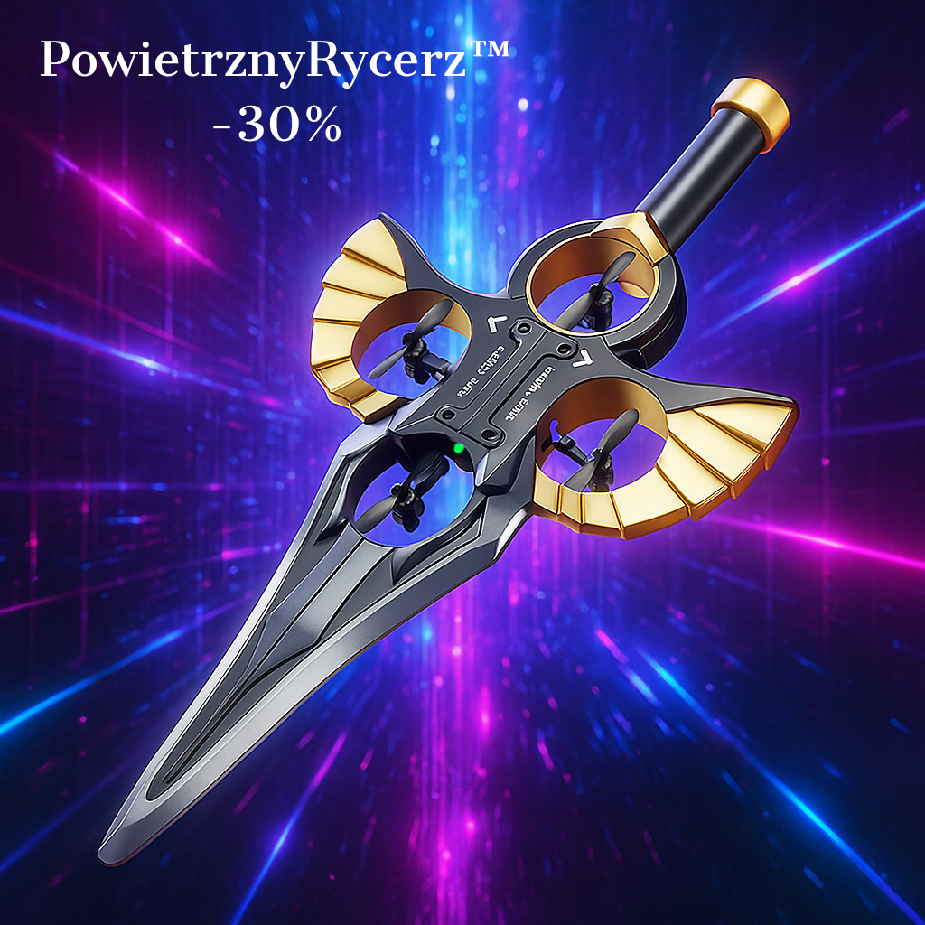 PowietrznyRycerz™ - Latający Miecz sterowany Gestami – Dobroland