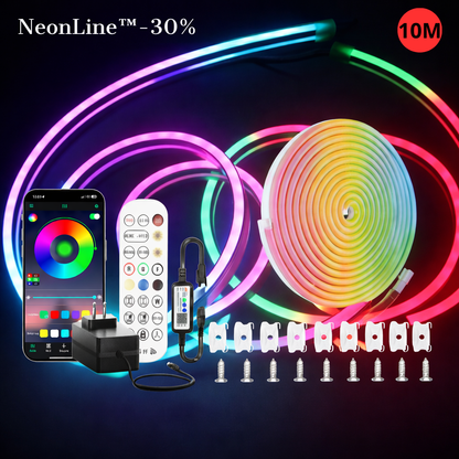NeonLine™ - Inteligentny Neonowy LED RGBIC | Designerskie Oświetlenie i Pełna Personalizacja